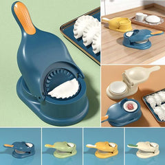 2-in-1 Dumpling Wrapper Tool Food Grade Manual Dumpling Wrapper Mold Labor-saving Baking Pastry Home Kitchen Gadget (random Color)(without Box )
