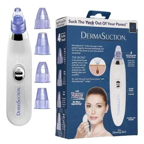 4 IN 1 Derma Suction Blackheads Remover & ACNE/OIL/PORE CLEANER